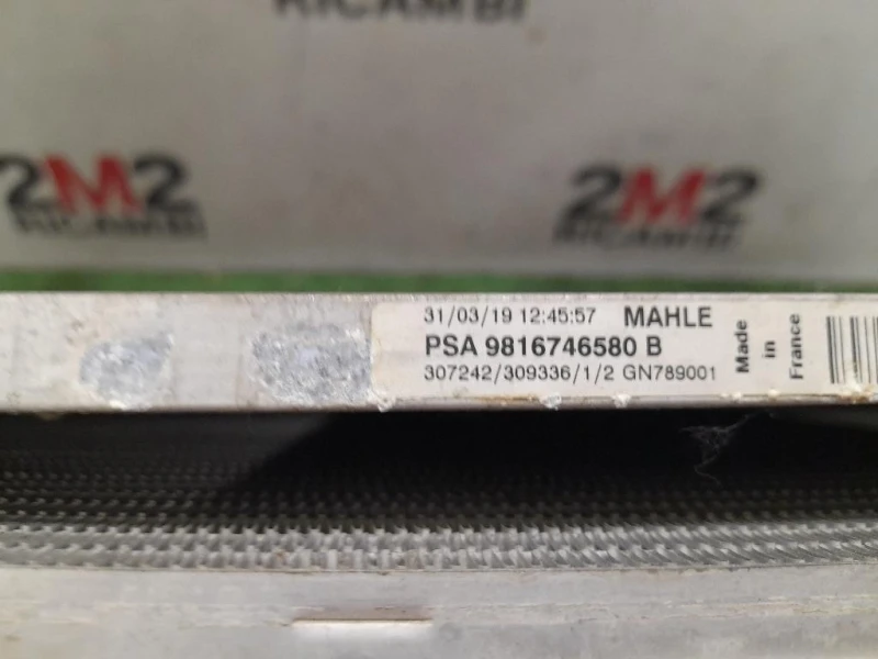 KIT Radiatori 9816746580B 9678711180 Citroen Jumpy IV 2016