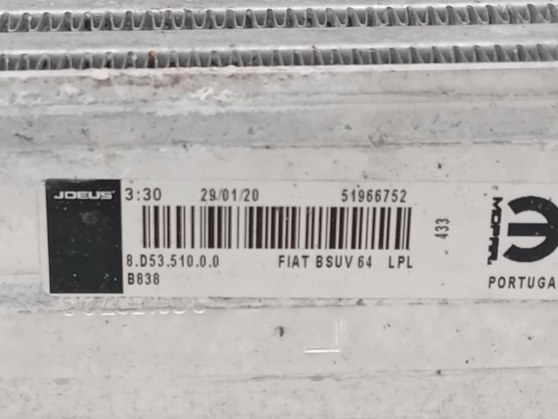 KIT Radiatori 51966752 Fiat 500X 2018