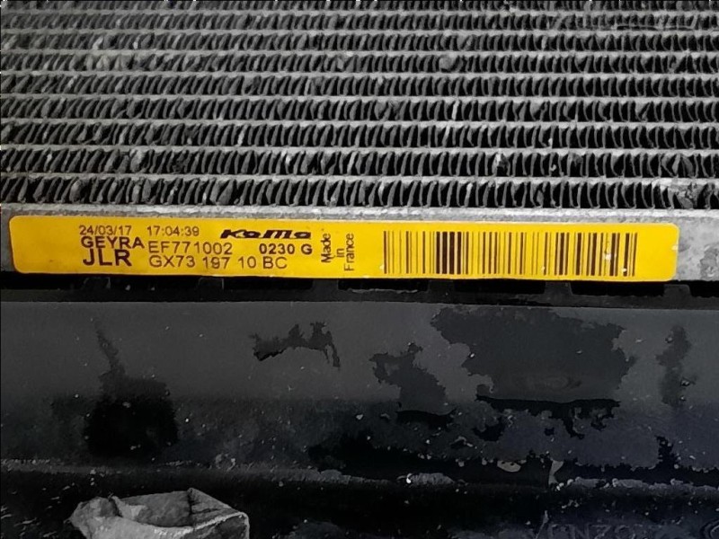 KIT Radiatori GX73-8C807-AE GX738005DC GX7319710 Jaguar XE 2015