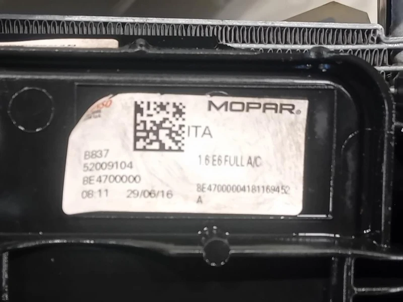 KIT Radiatori 52009104 Jeep Renegade 2015