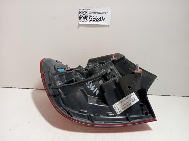Fanale POST DX A1779069000 Mercedes Classe A W177 2018
