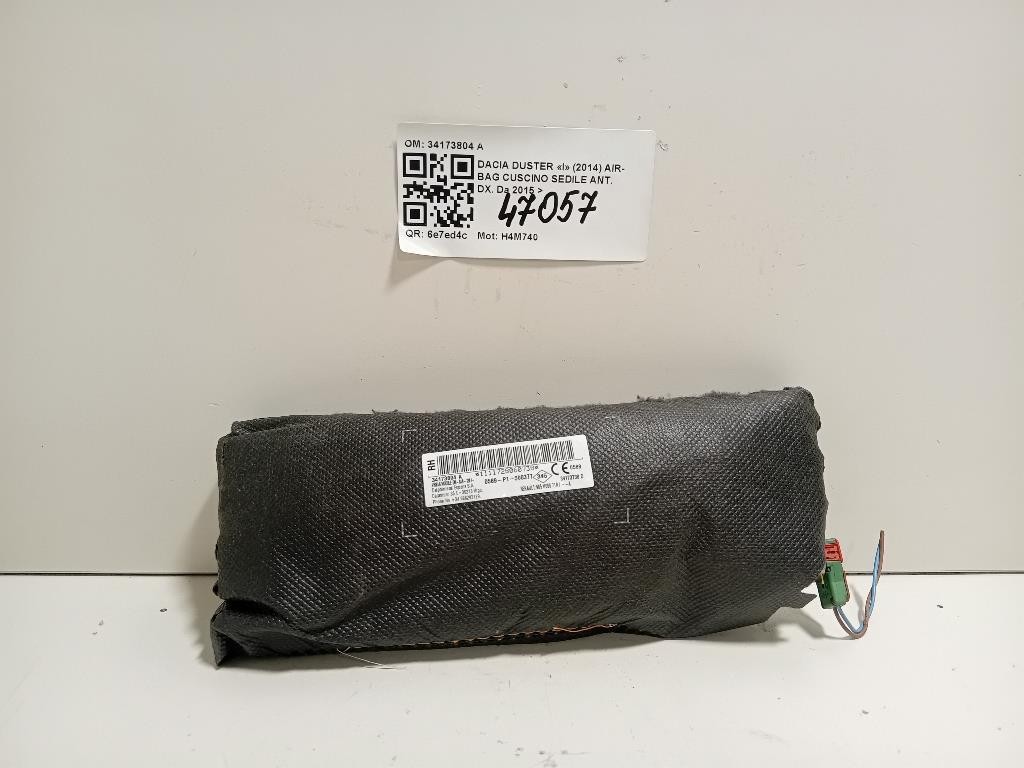 Air-bag Cuscino Sedile ANT DX 34173804 A Dacia Duster I 2014