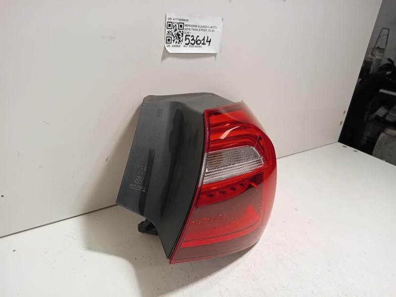 Fanale POST DX A1779069000 Mercedes Classe A W177 2018