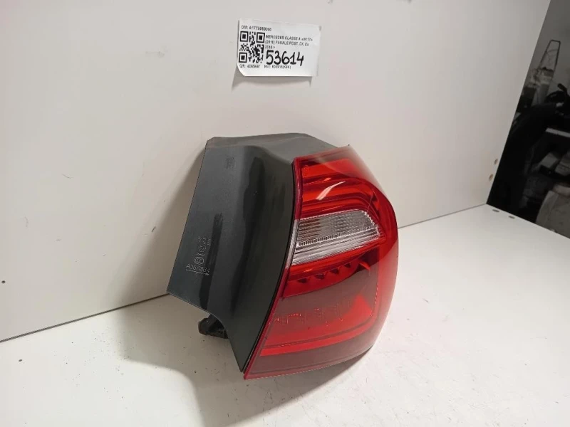 Fanale POST DX A1779069000 Mercedes Classe A W177 2018