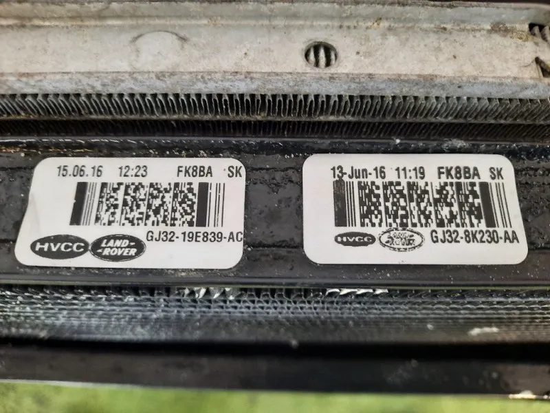 KIT Radiatori GJ3219710AA GJ3219E839AC GJ328K230AA Land Rover Range Rover Evoque I 2015