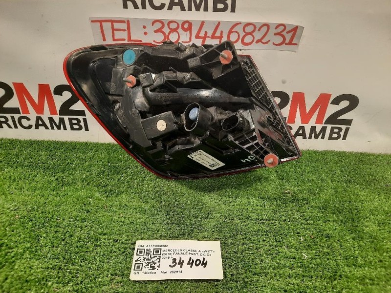 Fanale POST DX A1779068202 Mercedes Classe A W177 2018