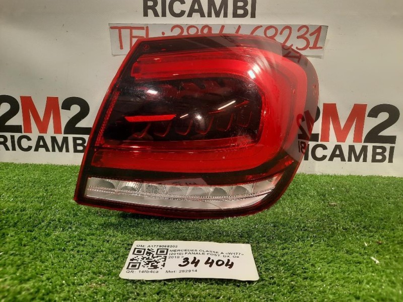 Fanale POST DX A1779068202 Mercedes Classe A W177 2018