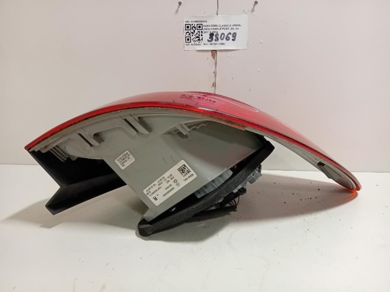 Fanale POST DX A2468200264 Mercedes Classe B W246 2012