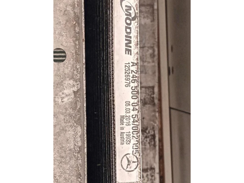 KIT Radiatori A2465000454 A2465000900 A2465000064 Mercedes Classe B W246 2012