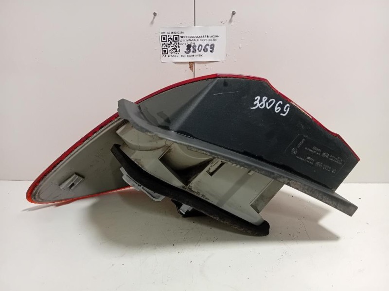 Fanale POST DX A2468200264 Mercedes Classe B W246 2012