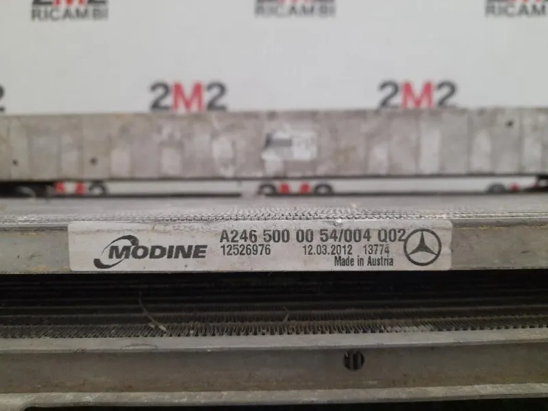 KIT Radiatori A2465001203 A2465000054 A2465000100 Mercedes Classe B W246 2012