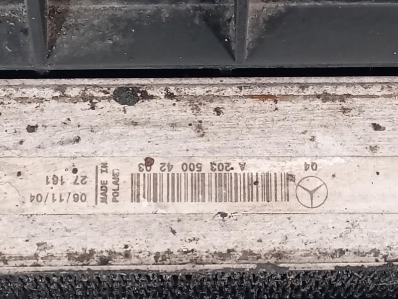 KIT Radiatori A2035001754 Mercedes Classe SLK R171 2004