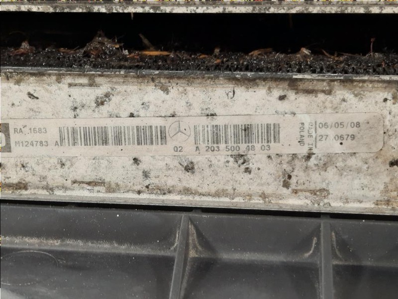 KIT Radiatori A2035004203 A2035000593 Mercedes Classe SLK R171 2008