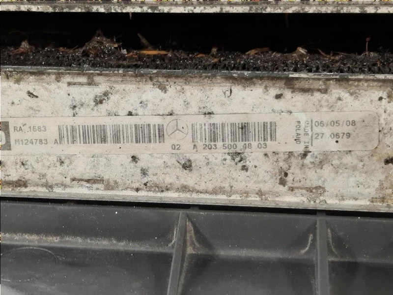 KIT Radiatori A2035004203 A2035000593 Mercedes Classe SLK R171 2008