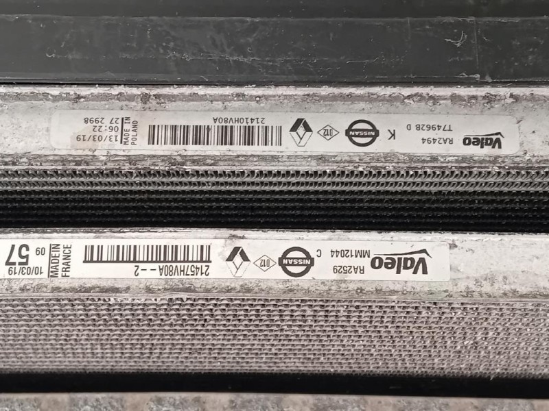 KIT Radiatori 21410HV80A Nissan Qashqai II 2014