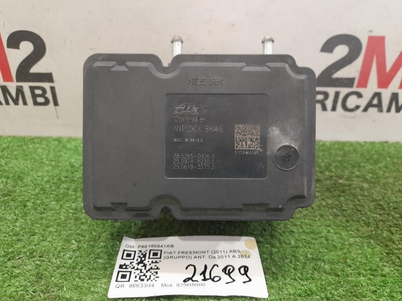 ABS Gruppo ANT P68158541AB Fiat Freemont 2011