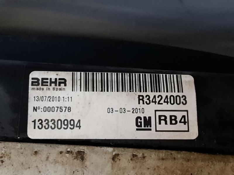 KIT Radiatori 1334610713356285 Opel Meriva B 2010