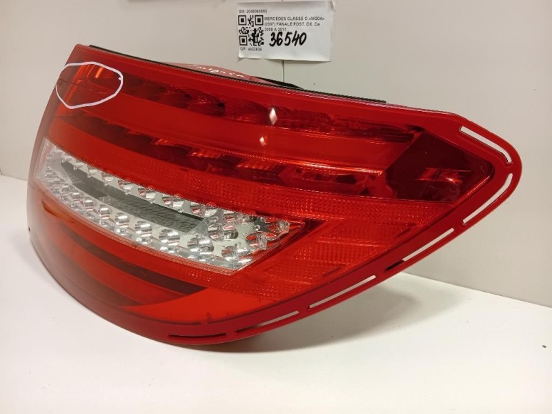 Fanale POST DX 2049060503 Mercedes Classe C W204 2007