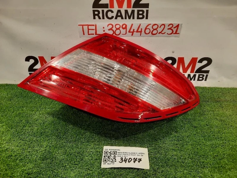 Fanale POST DX A2048200264 Mercedes Classe C W204 2007