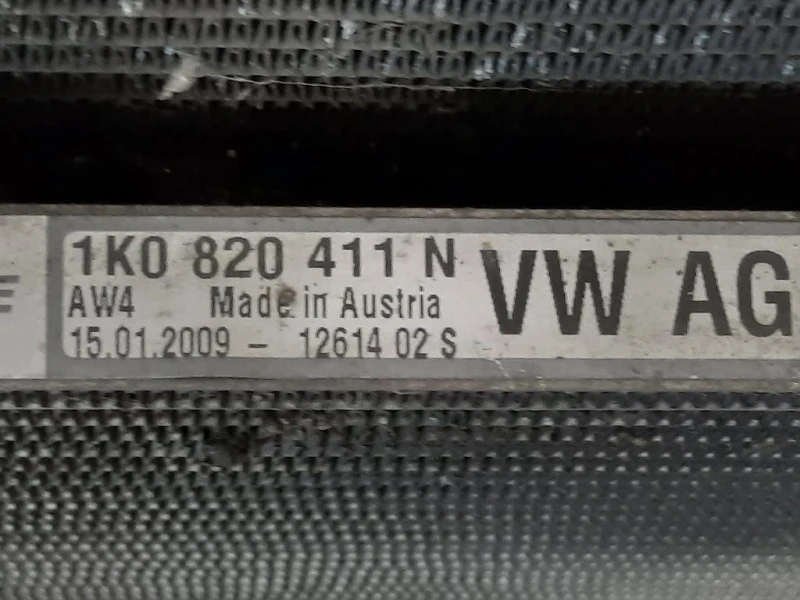 KIT Radiatori 1K0121253BB Volkswagen GOLF VI 2009