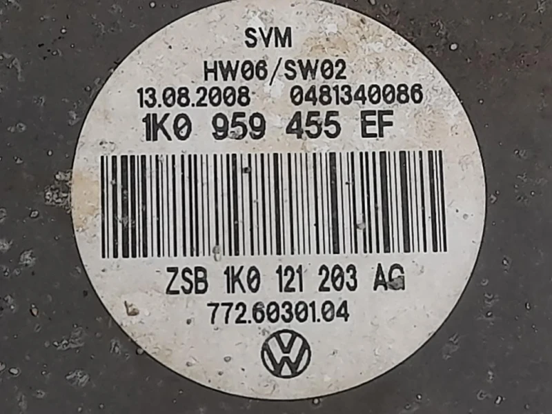 KIT Radiatori 1K0820411Q291 1K0959455EF Volkswagen GOLF VI Variant 2009