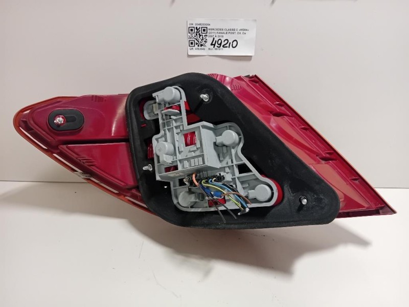 Fanale POST DX 2048203064 Mercedes Classe C W204 2011