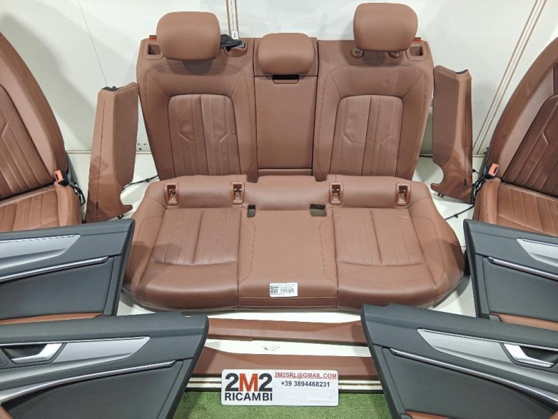 KIT Sedili SEDILI PANNELLI KIT COMPLETO ORIGINALE A6 PELLE Audi A6 4a5c8 Avant 2018