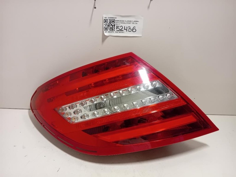 Fanale POST DX 2049060403 Mercedes Classe C W204 2011