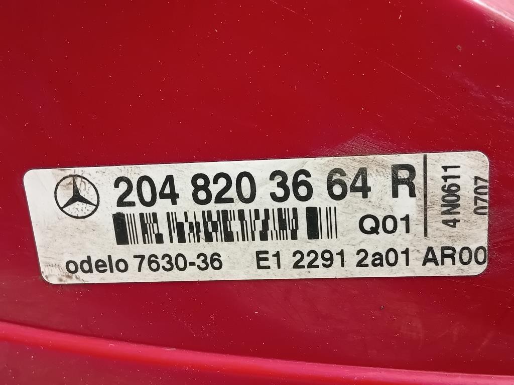 Fanale POST DX 2048203664 Mercedes Classe C W204 2011