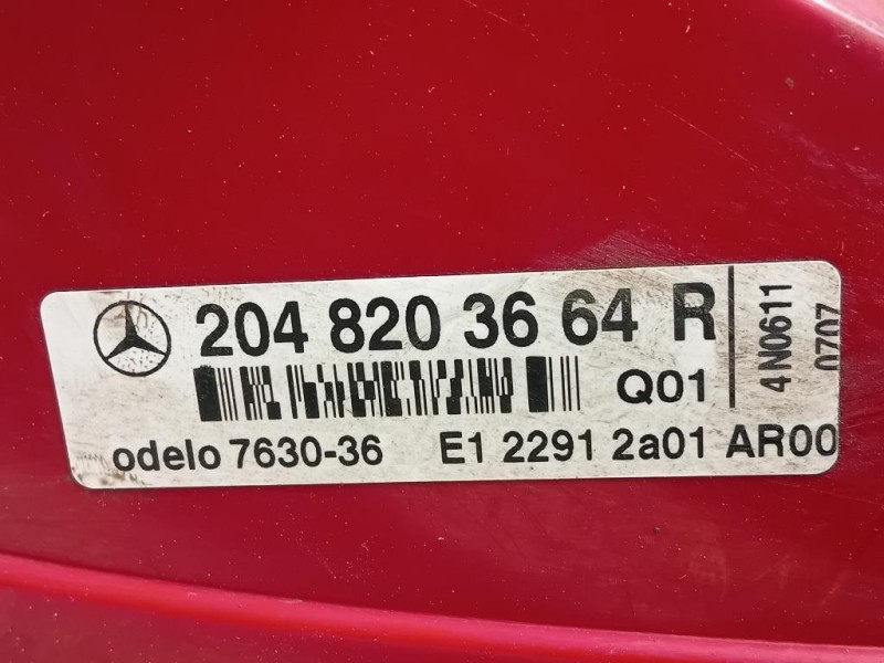 Fanale POST DX 2048203664 Mercedes Classe C W204 2011