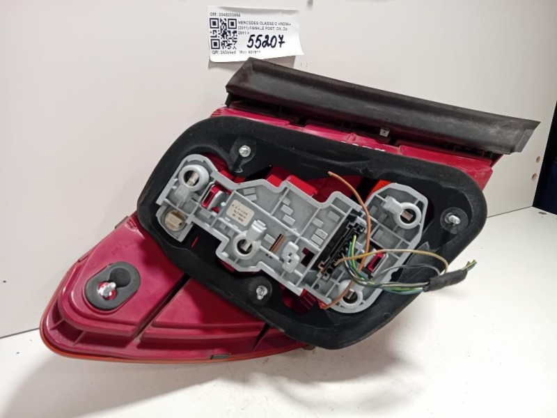 Fanale POST DX 2048203664 Mercedes Classe C W204 2011
