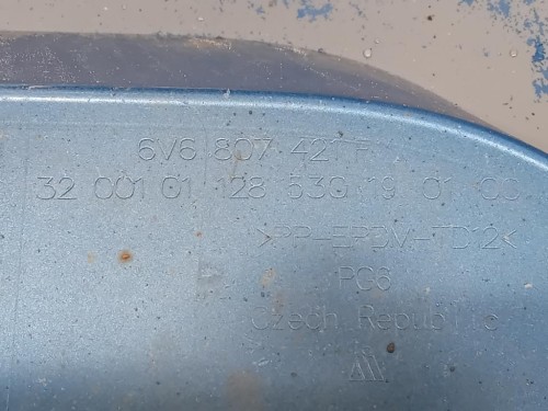 Paraurti POST 6V6807421F Skoda Fabia NJ3 2018