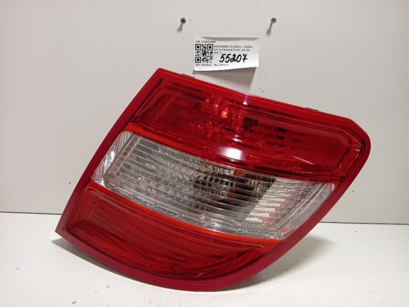 Fanale POST DX 2048203664 Mercedes Classe C W204 2011