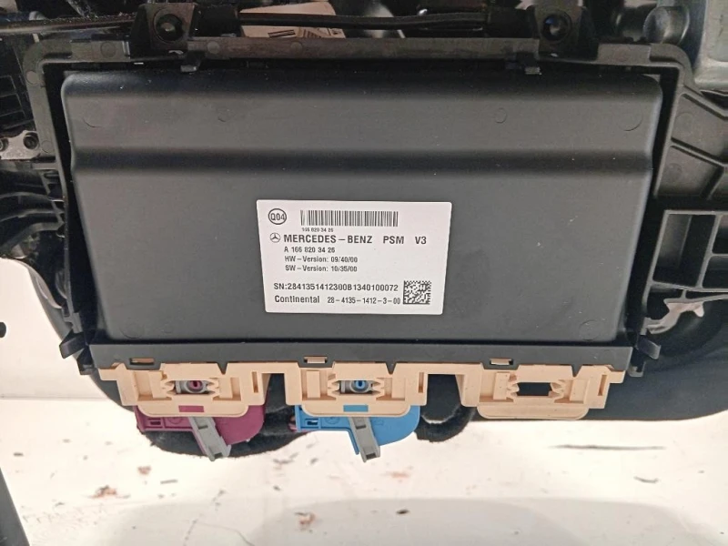 KIT Sedili KIT SEDILI W166 NERO PELLE Mercedes Classe ML W166 2012