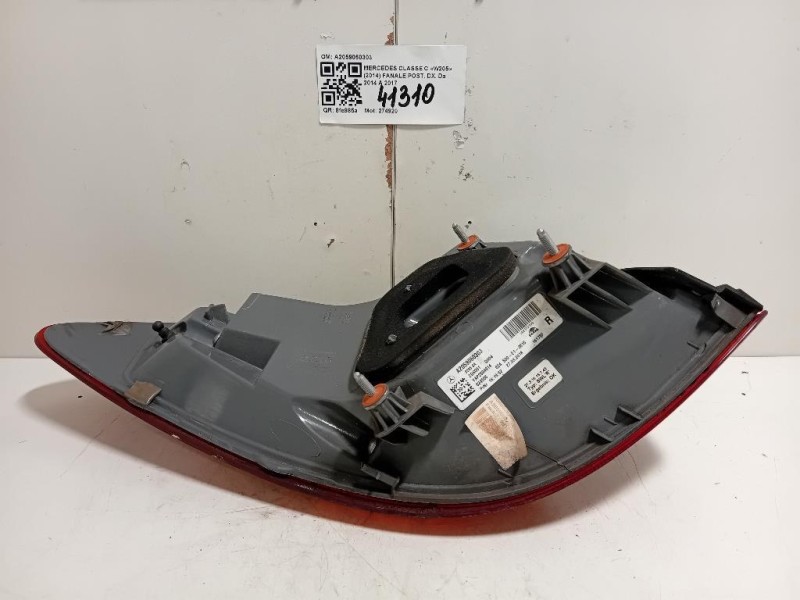 Fanale POST DX A2059060303 Mercedes Classe C W205 2014