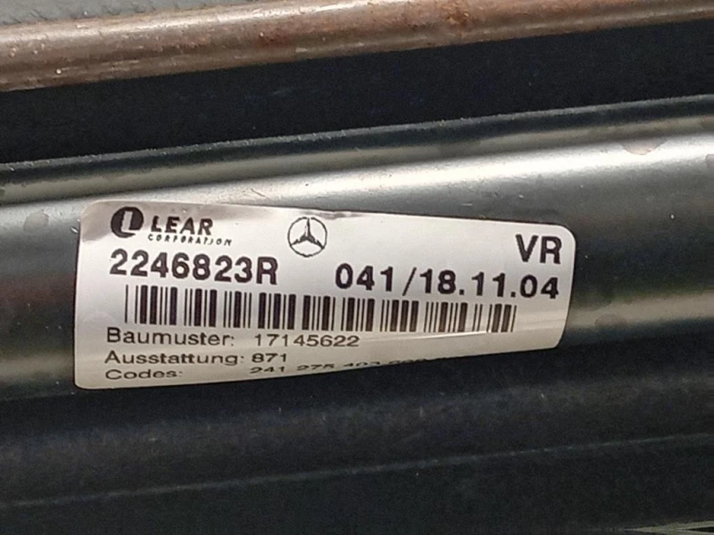 KIT Sedili KIT SEDILI Mercedes Classe SLK R171 2004