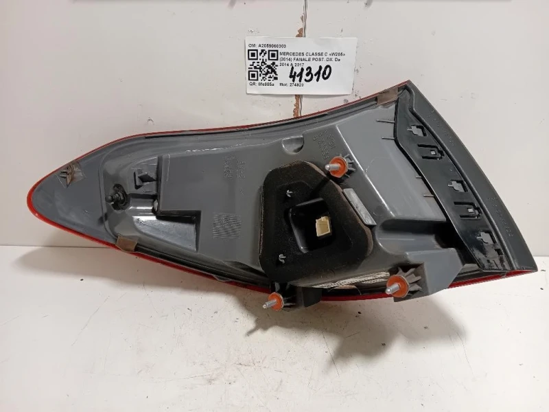 Fanale POST DX A2059060303 Mercedes Classe C W205 2014