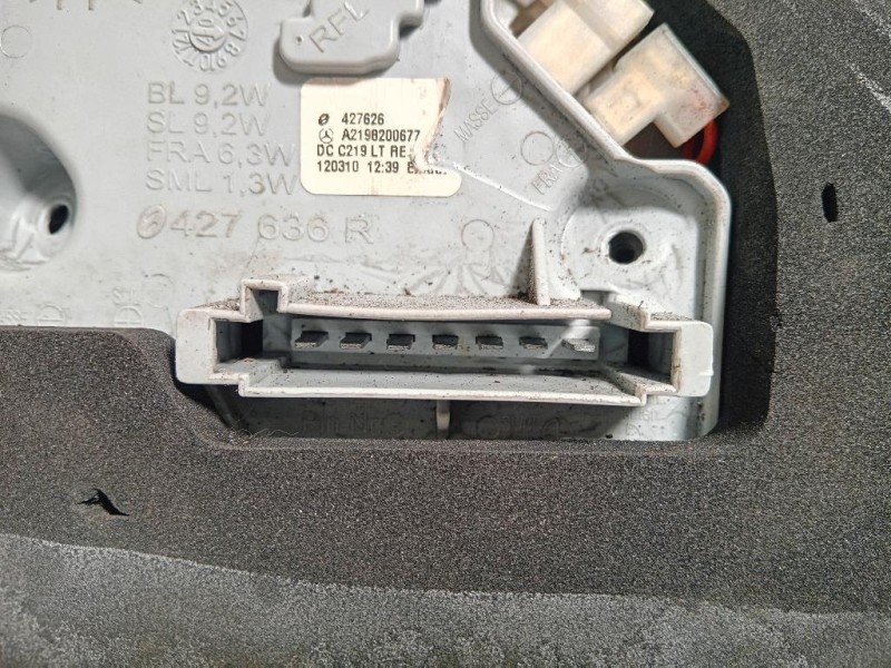 Fanale POST DX A2198200161 Mercedes Classe CLS C219 Coupé 2005