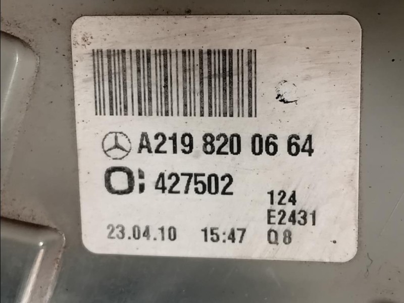 Fanale POST DX A2198200161 Mercedes Classe CLS C219 Coupé 2005