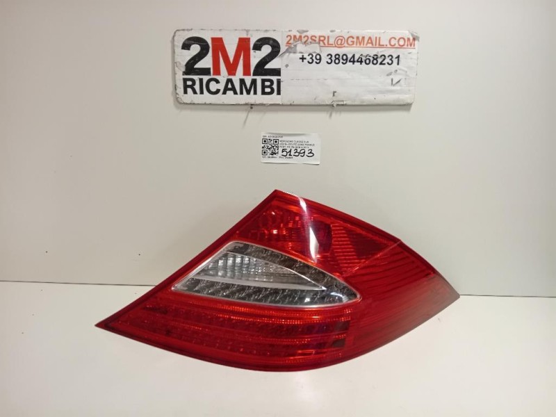 Fanale POST DX A2198200161 Mercedes Classe CLS C219 Coupé 2005