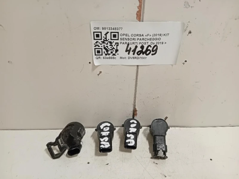 KIT Sensori Parcheggio Paraurti POST 9813348377 Opel Corsa F 2019