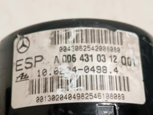 Pompa ABS ANT A0064310312 Mercedes Classe SLK R171 2004