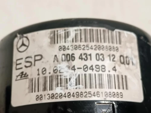 Pompa ABS ANT A0064310312 Mercedes Classe SLK R171 2004