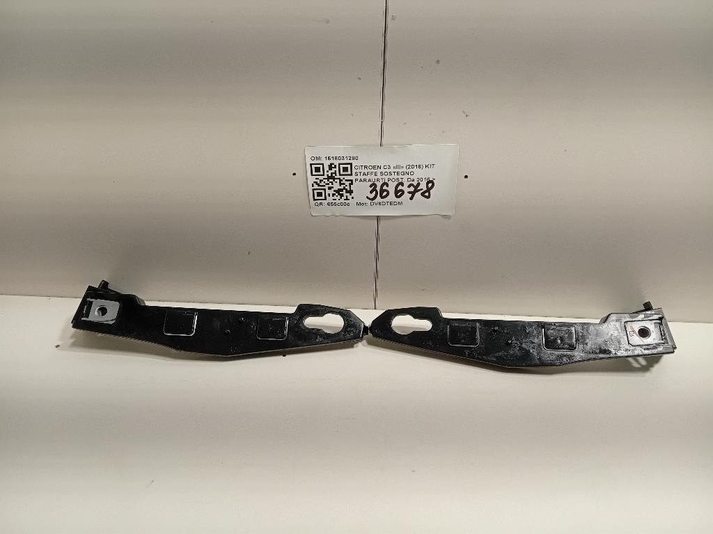 KIT Staffe Sostegno Paraurti POST 1618031280 Citroen C3 III 2016