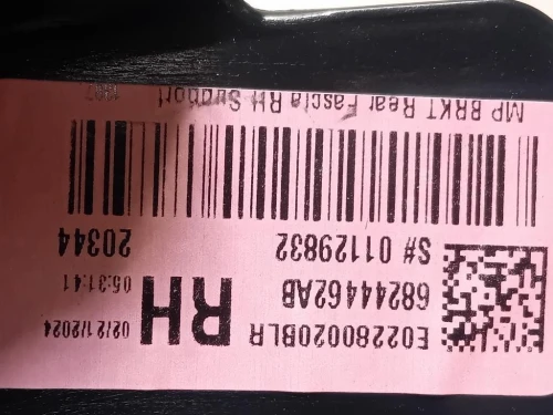 KIT Staffe Sostegno Paraurti POST 68244462AB68244463AB Jeep Compass III 2017