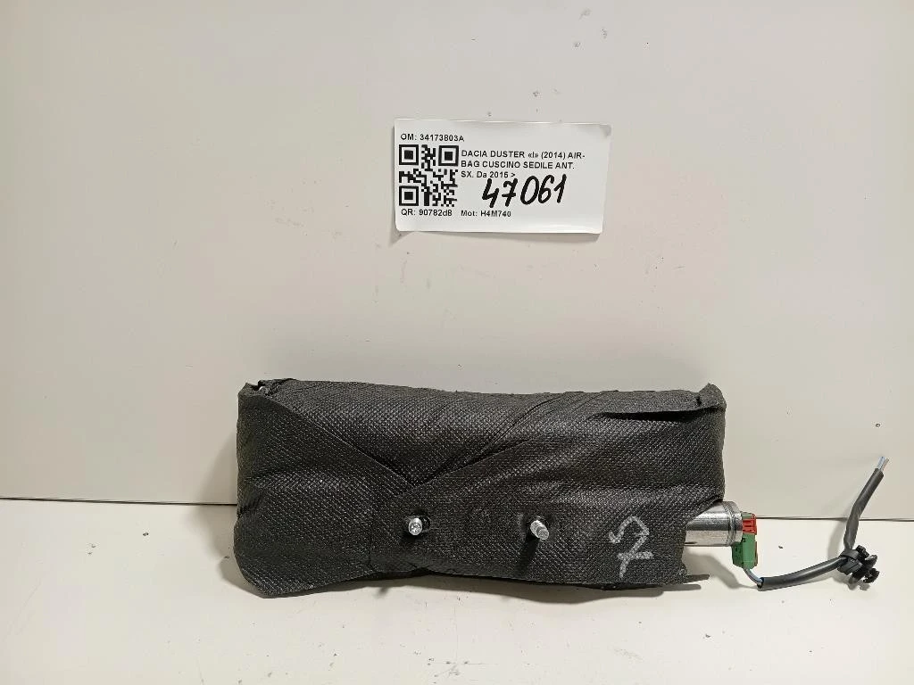 Air-bag Cuscino Sedile ANT SX 34173803A Dacia Duster I 2014