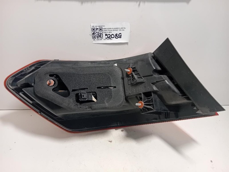 Fanale POST DX A2129066701 Mercedes Classe E W212 2009