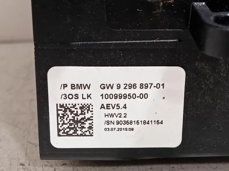 LEVA Cambio Automatico 10099972-00 Bmw Serie 3 F30 Berlina 2012