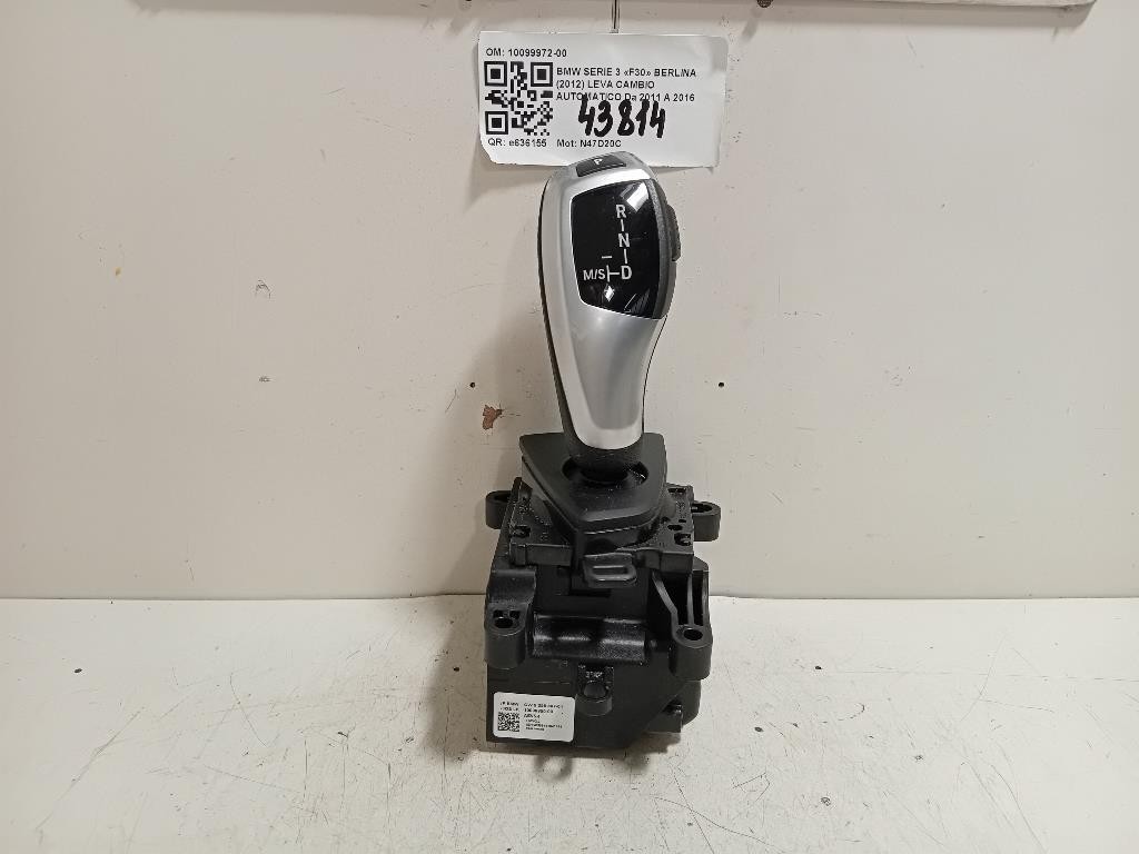 LEVA Cambio Automatico 10099972-00 Bmw Serie 3 F30 Berlina 2012