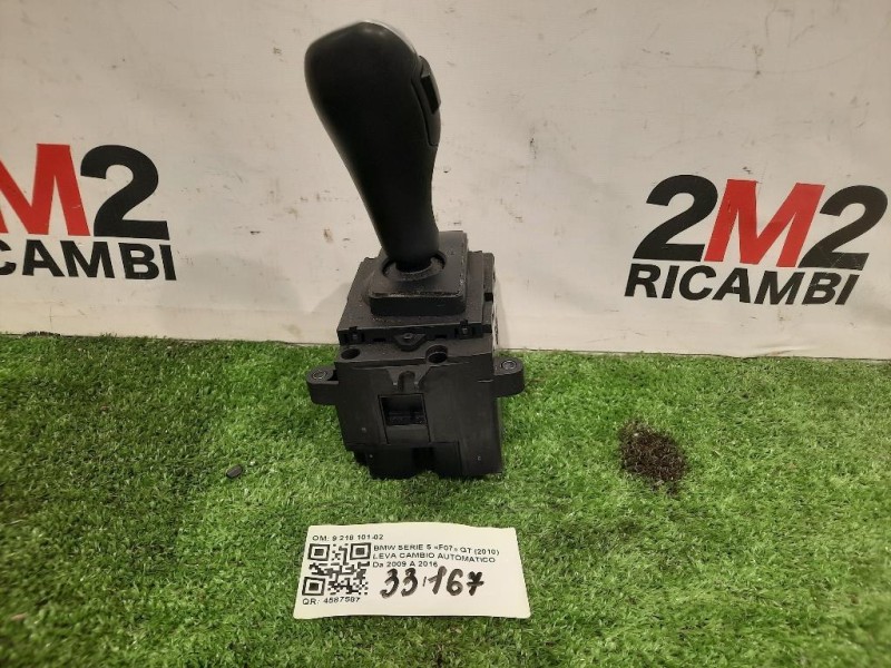 LEVA Cambio Automatico 9 218 101-02 Bmw Serie 5 F07 GT 2010